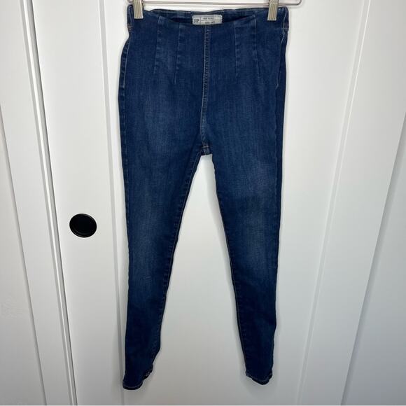 Free People Ultra High Rise Stretchy Skinny Ankle Jeans Size 25 - Picture 2 of 7